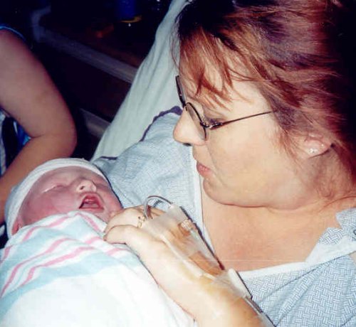 finally in mommys arms moments after birth